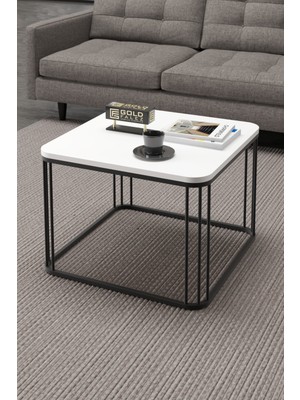 İşsevenler Orta Sehpa Tekli Alize Beyaz