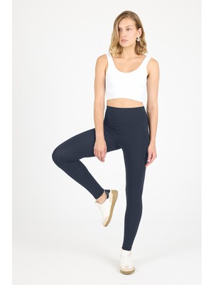 Malabadi 1905 Kadın Modal Yüksek Bel Uzun Spor Tayt