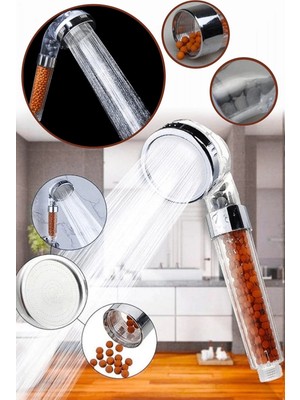 Buğz Boncuklu Su Tasarruflu Kireç Önleyici Duş Başlığı