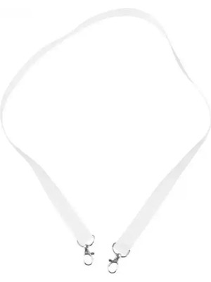 Çift Kancalı Askı Ipi Beyaz