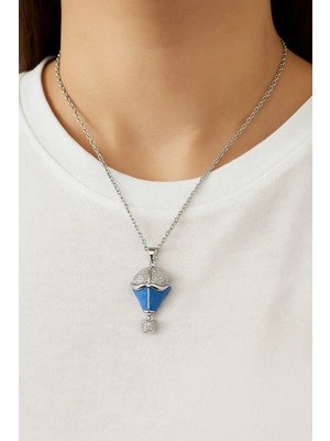 Uçan Balon Çelik Kolye