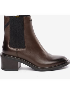 Greyder Kadın Kahverengi Hakiki Deri Topuklu Bot 5K2DB35332