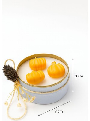 Calma Flame Sonbahar Temalı El Yapımı Soya Mumu Hediye Ev Dekorasyonu, Sevgililer Günü, Ev Dekor, Özel Gün