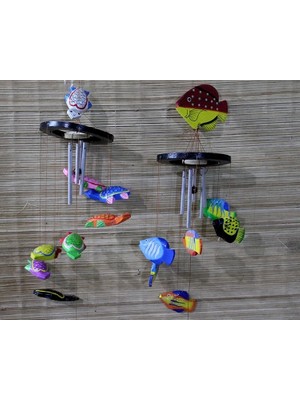 Buğz Hayvan Figürlü Rüzgar Çanı No:7