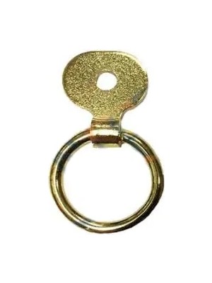 Buğz Halkalı Tablo, Çerçeve Askısı, Küçük, 15X28MM, Sarı - 1 Adet