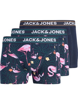 Jack & Jones Erkek 3'lü Boxer (12295173-NB)