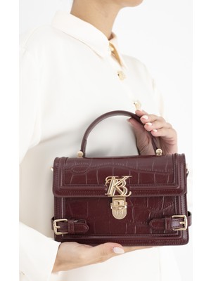 Matthew Cox Kadın Kol Çantası Bordo BYN2430