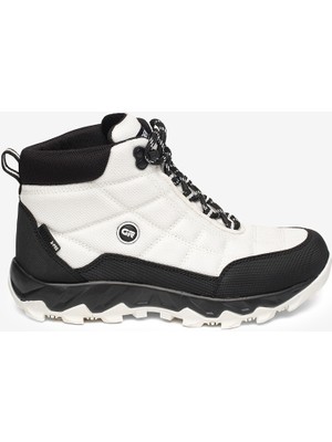 Greyder Kadın Beyaz Siyah Su Geçirmez Outdoor Bot 5K2GB00170