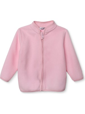 Hellobaby Kız Bebek Polar Hırka Dik Yaka Uzun Kol