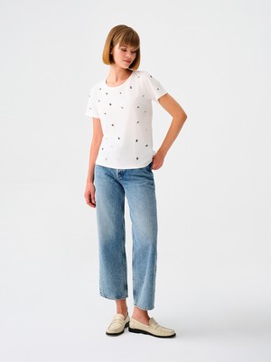 Loft Vintage Straight Regular Fit Kadın Pantolon