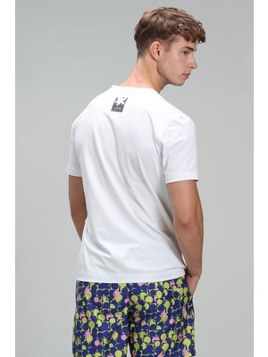 Lufian Tuna Modern Grafik T- Shirt