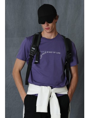 Lufian Stewart Modern Grafik T- Shirt