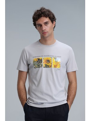 Lufian June Modern Grafik T- Shirt