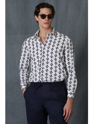 Lufian Cemer Erkek Smart Gömlek Comfort Slim Fit