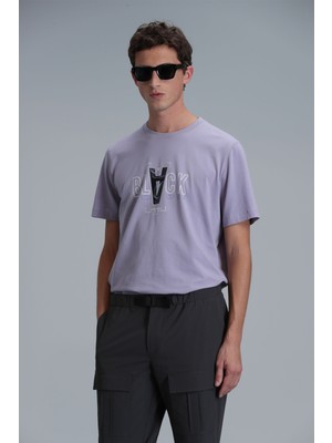 Lufian Adrıan Modern Grafik T- Shirt