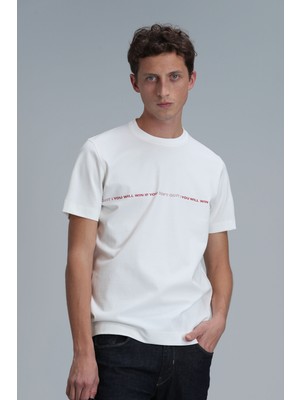 Lufian Carlos Modern Grafik T- Shirt