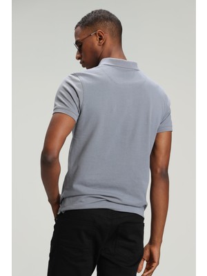 Lufian Laon Spor Polo Yaka Erkek Tişört