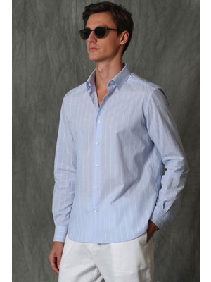 Lufian Kasıde Erkek Smart Gömlek Comfort Fit