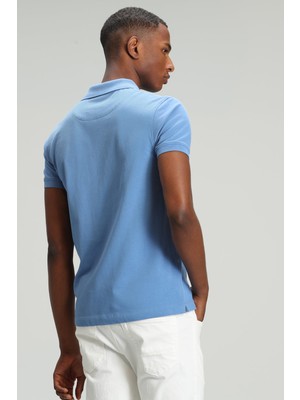 Lufian Laon Spor Polo Yaka Erkek Tişört