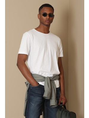 Lufian Junya Erkek Basic Tişört