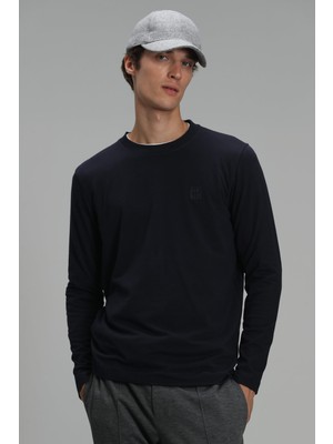 Lufian Blend Erkek Uzun Kol Tişört