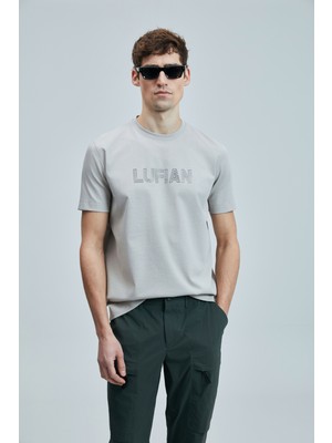 Lufian Thınk Modern Grafik T- Shirt