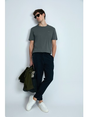 Lufian Bran Modern Grafik T- Shirt