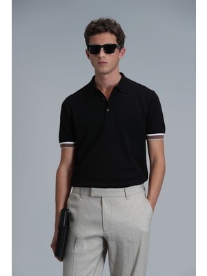 Lufian Mark Erkek Kazak Siyah