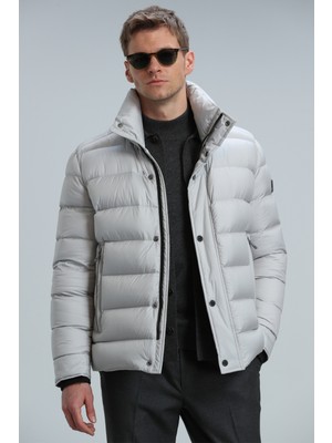 Lufian Dante Kaz Tüyü Erkek Mont Yeşil Renkli %100 Polyamid Özellikli Tasarım