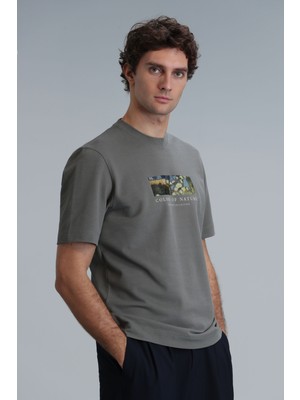 Lufian Bıanca Modern Grafik T- Shirt