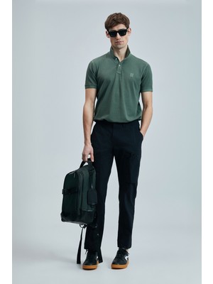 Lufian Vernon Smart Erkek Polo Tişört Çimen Yeşili