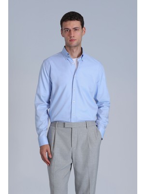 Lufian Jakob Erkek Basic Gömlek Slim Fit