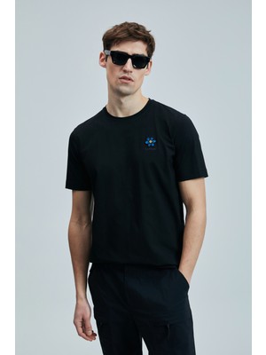 Lufian Peace Modern Grafik T- Shirt