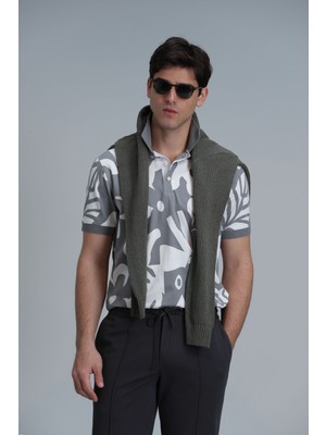 Lufian Lındon Smart Erkek Polo Tişört Yeşil