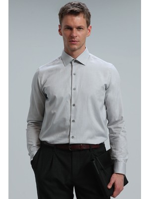 Lufian Danıel Erkek Basic Gömlek Slim Fit