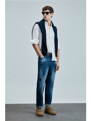 Lufian Salvator Smart Jean Erkek Pantolon Slim Fit