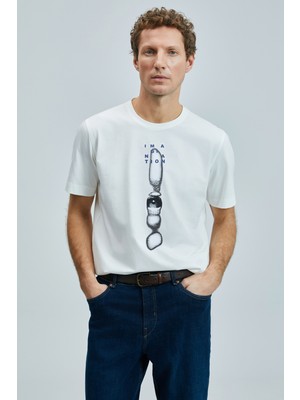 Lufian Eye Modern Grafik T- Shirt