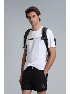 Lufian Kane Modern Grafik T- Shirt