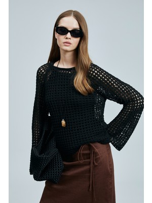 Lufian Kırke Kadın Pamuklu Kazak