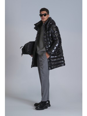 Lufian Albert Kaz Tüyü Erkek Mont