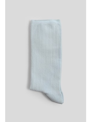 Lufian Kord Kadın Çorap Açık Mavi