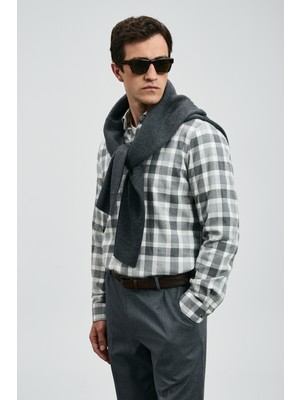 Lufian Quel Erkek Basic Gömlek Regular Fit