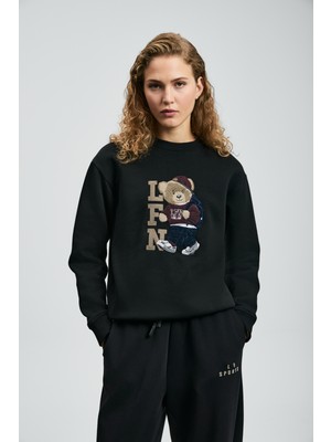 Lufian Dıamond Kadın Örme Sweatshırt