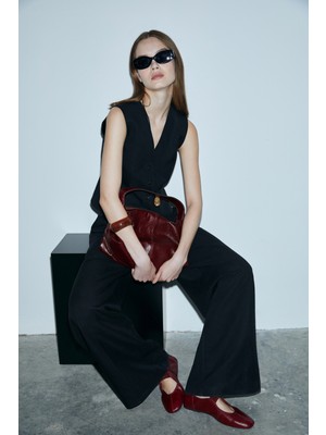 Lufian Asıa Kadın Lyocell Karışımlı Keten Pantolon