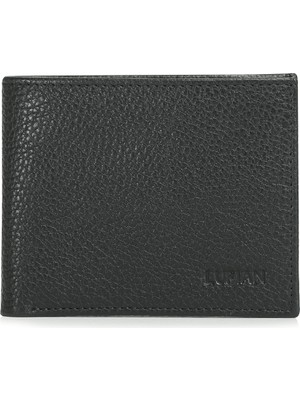 Lufian Jımmy Erkek Deri Kartlık Siyah