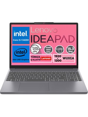 Lenovo Ideapad Slim 3 15IRH10 I5-13420H 16GB 1tb SSD 15.3" Wuxga Freedos Notebook 83K1004ETR 005