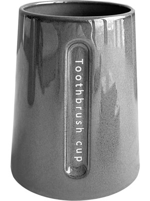 Şık Siyah Diş Fırçalık, Pratik ve Temiz Saklama Çözümü