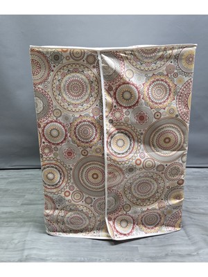 Suya Dayanıklı Çok Renkli Pvc Kumaş Makine Örtüsü, Kolay Temizlenir