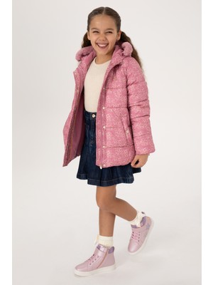U.s. Polo Assn. Kız Çocuk Koyu Pembe Mont 50313164-VR167