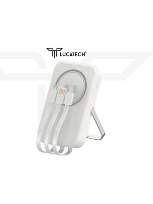 Lucatech 13.000 Mah 25W Magsafe Powerbank — 13 / 13 Lite / 12S Pro / 12T Pro / 14 Pro (Akıllı Çipli Powerbank)